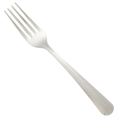 12 pack Winco 0001-05 Dominion Dinner Fork, 18/0 Medium Weight