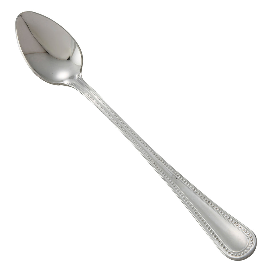 12 pack Winco 0036-02 Deluxe Pearl Iced Tea Spoon, 18/8 Extra Heavyweight