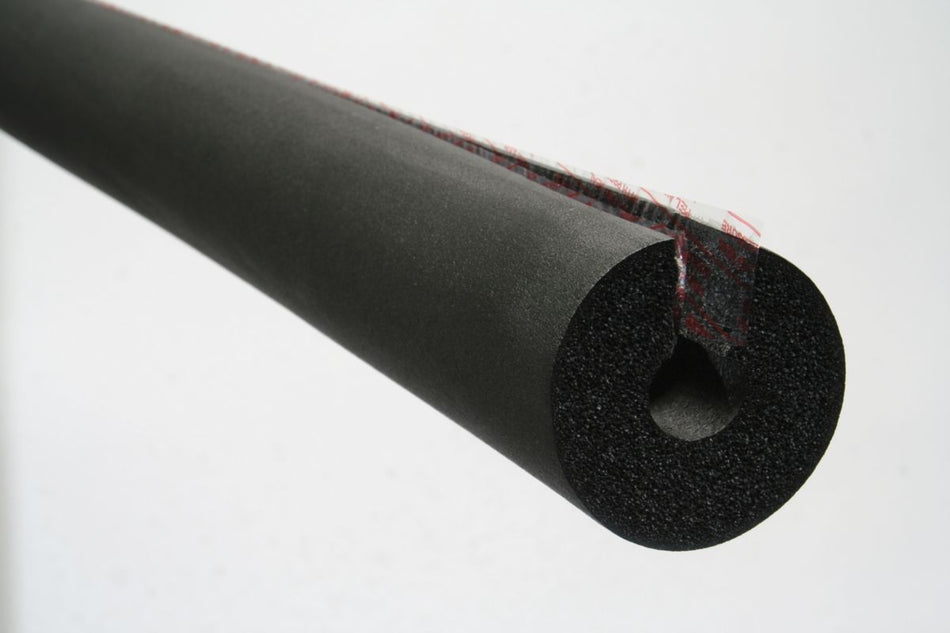 K-Flex 6RXL048068, 3/4 in ID Pipe Insulation x 1/2 in Wall x 6 ft, Black Closed-Cell Foam Tube, R3.1, Insul-Lock