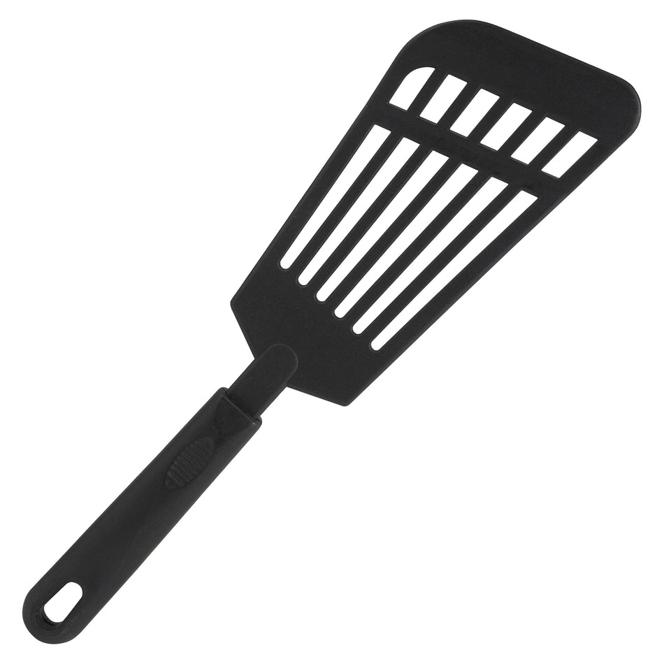 Winco NC-RS 12 Inch Spatula Heat Resistant Nylon Black Turner