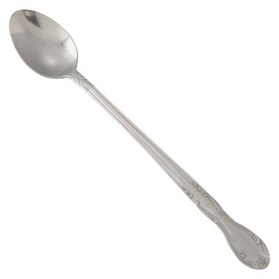 12 pack Winco 0004-02 Elegance Iced Tea Spoon, 18/0 Heavyweight