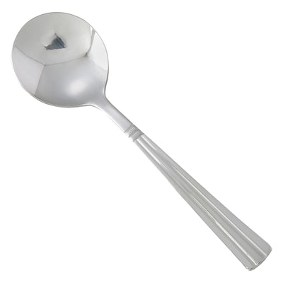 12 pack Winco 0007-04 Regency Bouillon Spoon, 18/0 Heavyweight