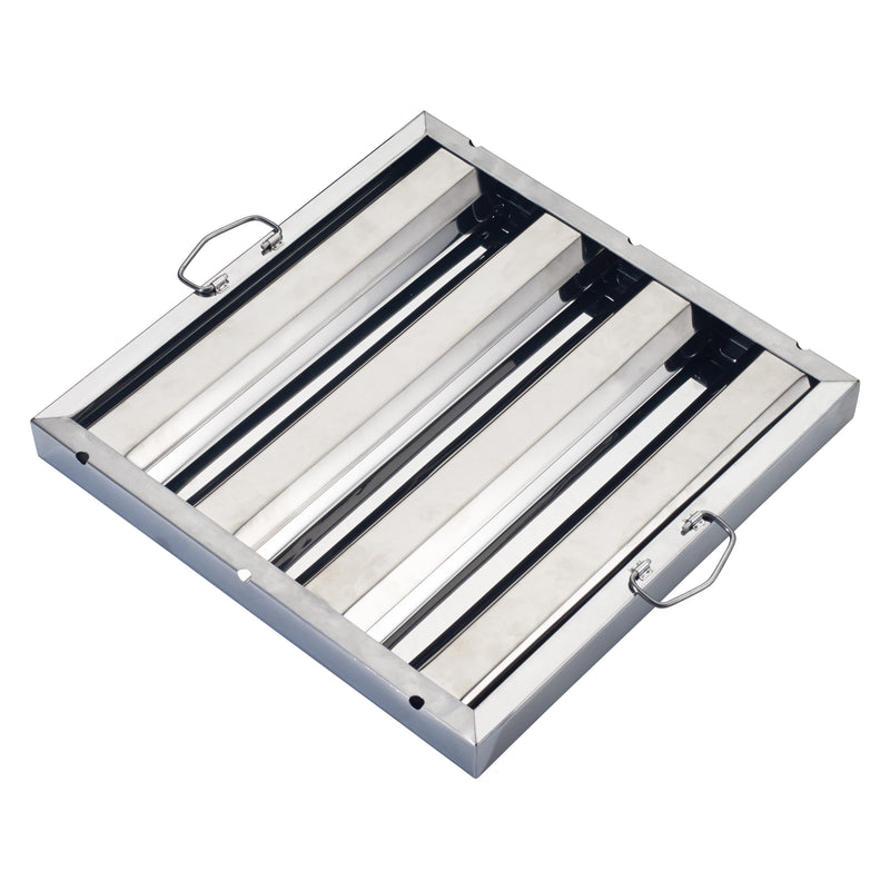 Winco HFS-1616 16 Inch Stainless Steel Hood Filter for Commercial Kitchens