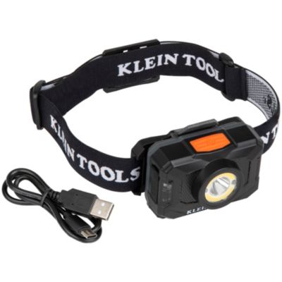 Klein Tools® Headlamp Rechargeable 2.5-800 Lumens LED Magnetic 56414