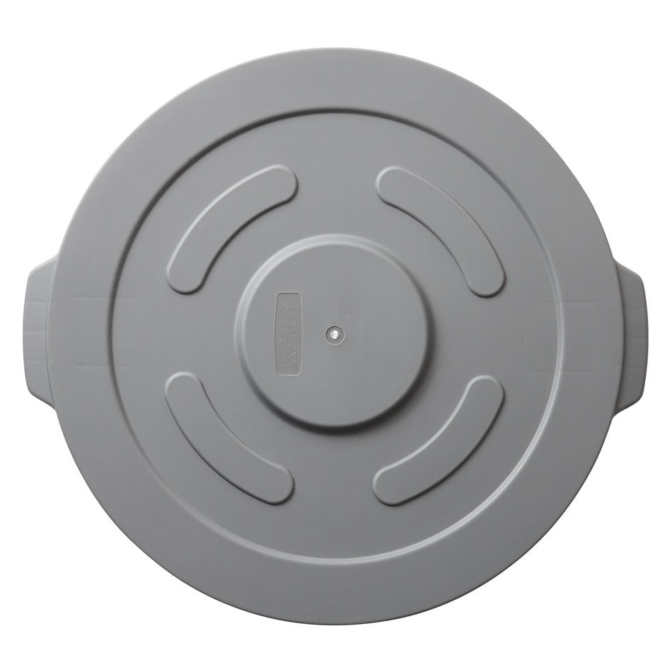 Winco PTCL-20G Lid 21 Inch Gray Plastic for PTC-20G Trash Receptacle