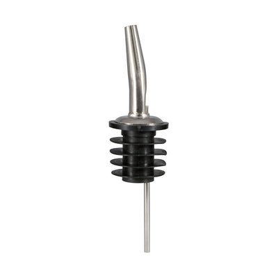 Winco CR-285PW Bar Maid "Betterway" Stainless Steel Medium Speed Pourers, Tapered With Poly Wide Cork, No Screen - 12 Pieces/Pack
