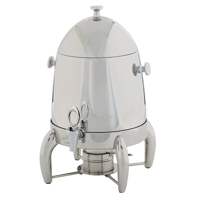 Winco 903B 3 Gallon Coffee Chafer Urn With Fuel Holder Stainless Steel