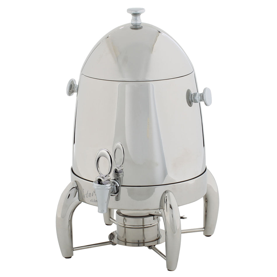 Winco 903B 3 Gallon Coffee Chafer Urn With Fuel Holder Stainless Steel