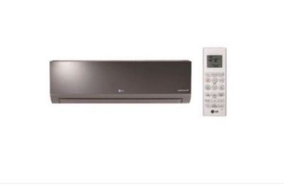 LG - LAN090HSV5 - 9,000 BTU Inverter Single Zone Heat Pump Mini Split Art Cool Mirror Indoor Unit