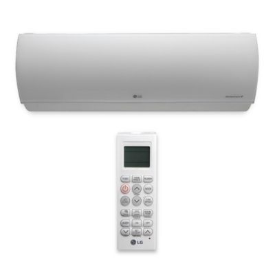 LG - LAN120HVP - 12,000 BTU Inverter Single Zone Heat Pump Mini Split Art Cool Mirror Indoor Unit