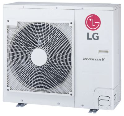 LG - LAU180HYV3 - 18,000 BTU Inverter Single Zone Heat Pump Mini Split Art Cool Wall Outdoor Unit