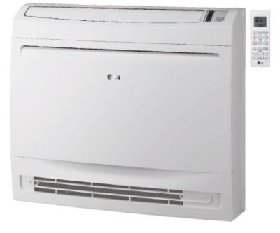 LG - LQN090HV4 - 9,000 BTU Single Zone Inverter Heat Pump Low Wall Console