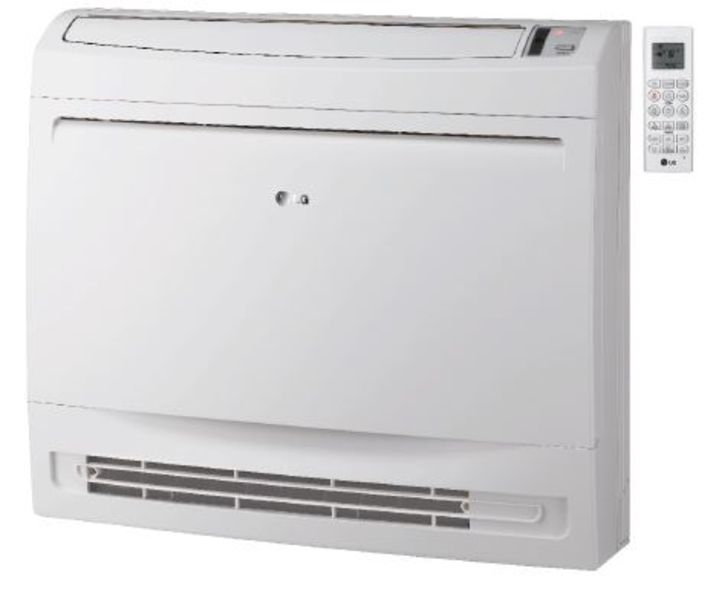 LG - LQN090HV4 - 9,000 BTU Single Zone Inverter Heat Pump Low Wall Console