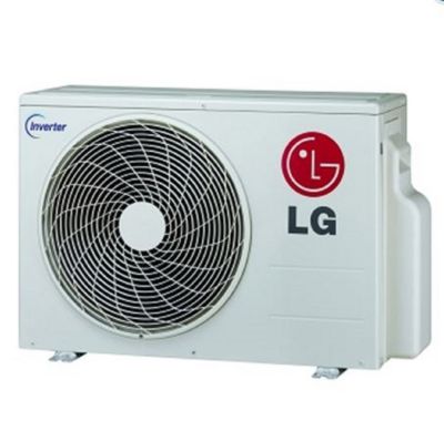 LG - LSU120HXV - 12,000 BTU Single Zone Inverter Mini Split Outdoor Unit