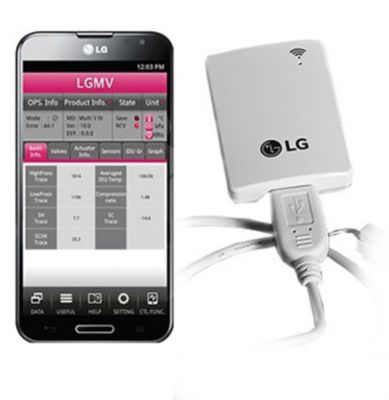 LG - PLGMVW100 - Wi-Fi Lg Monitoring View (Lgmv) Module For Mobile App