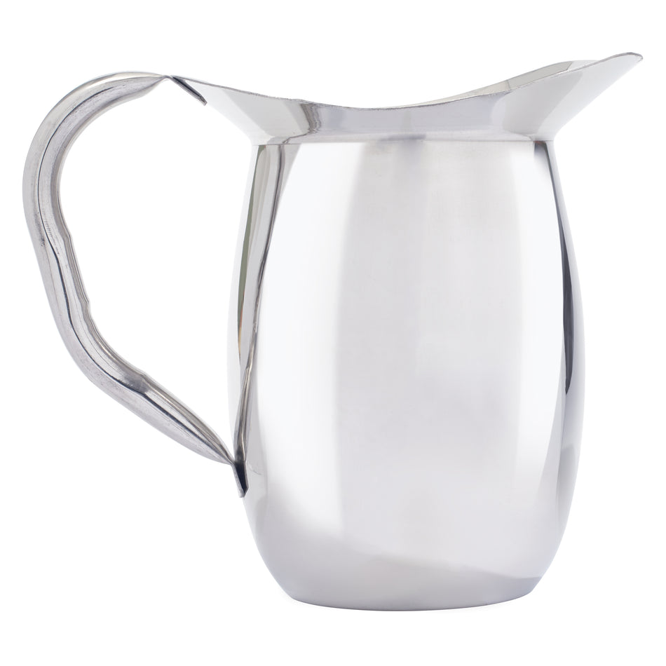 Winco WPB-2 2 Qt S/S Bell Pitcher