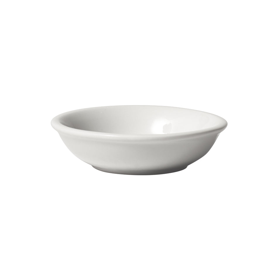 Winco ASD-2 Sauce Dish, 2 oz, White Porcelain, White, 72 Pieces/Case