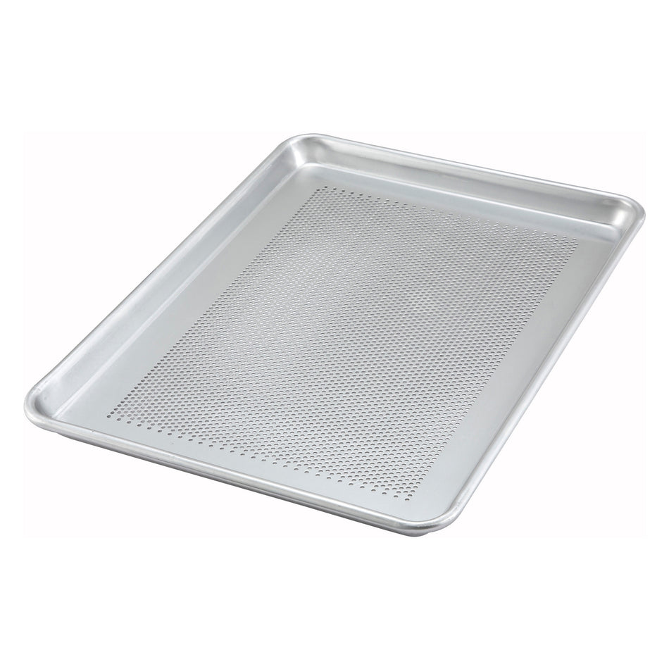 Winco ALXP-1318P 13 Inch Perforated Sheet Pan 18 Gauge Aluminum