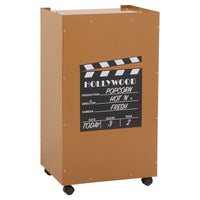 Winco 30080 19 Inch Brown Benchmark Pedestal for Premiere Popcorn Machines