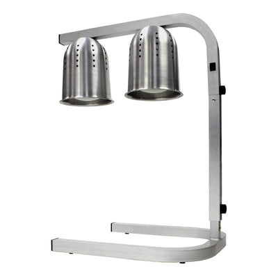 Winco EHL-2 19-1/2 Inch Electric Heat Lamp with Shatter Resistant Bulbs
