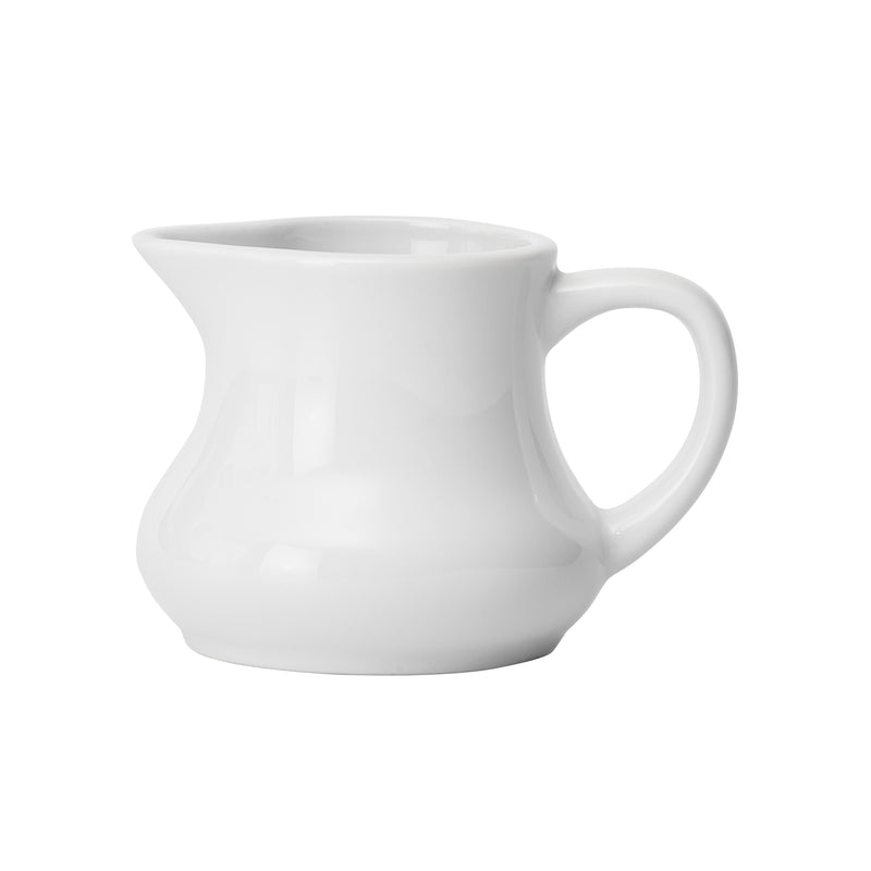 Winco ACD-4 Creamer 4 Oz. 3-1/4"L X 2-1/8"W X 2-1/2"H