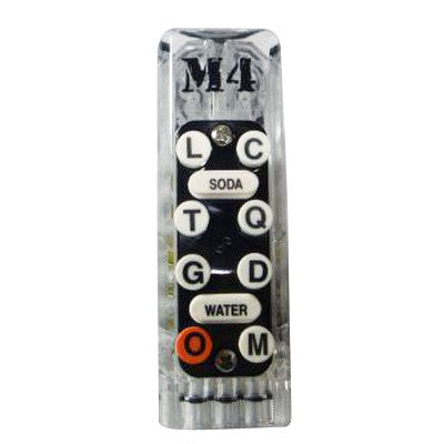 Wunder-Bar Bargun Handle, 10 Button, M4, Black - M4H-10B-COMP