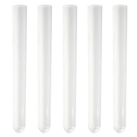 Winco CR-1610CL Bar Maid Shooter Tubes, Clear - 100 Pieces/Pack
