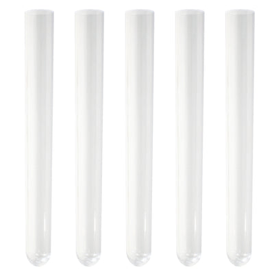 Winco CR-1610CL Bar Maid Shooter Tubes, Clear - 100 Pieces/Pack