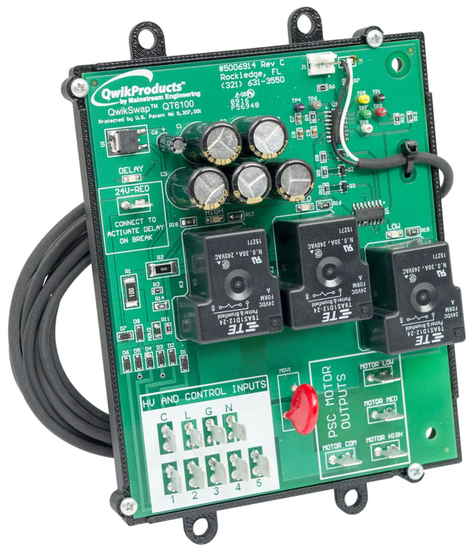 QwikProducts QT6100, QwikSwap® X3: Universal Constant Torque ECM Replacement- 3 speed