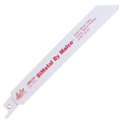 Malco® Reciprocating Saw Blade 6" 6 TPI Bi-Metal 5 Pack 4P6