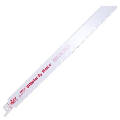 Malco® Reciprocating Saw Blade 9" 10 TPI Bi-Metal for Metal 5 Pack 9MC10