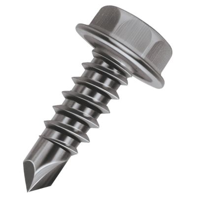 Malco® Screw Tapping Hex 1/2" Steel Heat Treated 18 x 1/2 Pack of 100 BT131G