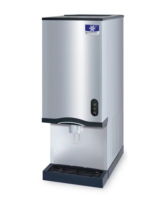 Manitowoc - CNP0202A-161L - Countertop Nugget Ice Machine and Dispenser with Lever, 115/1/60