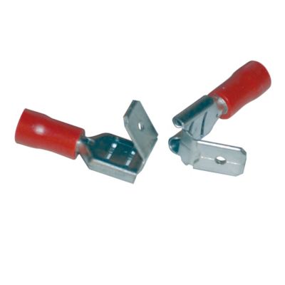 MARS Disconnect Terminal 16-14 AWG Solderless Male Female Pack of 100 86517