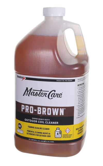 MasterCare PRO-BROWN, Pro-Brown Foaming Coil Cleaner 1 Gallon Container