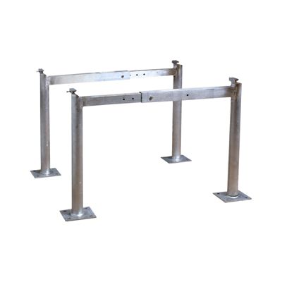 Miami Tech - AS14S24 - 24" Aluminum Condensing Unit Stand Leg Assembly, 20" - 30" Spread