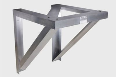 Miami Tech - AWB144836-WLR36 - 46" W x 48" H x 48" L Aluminum Condensing Unit Wall Bracket, Max unit size 45" x 48"