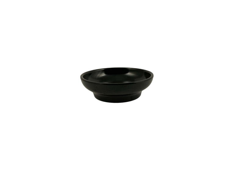Thunder Group ML351BL1 4-1/2 oz Black Salsa Bowl Melamine Break-Resistant