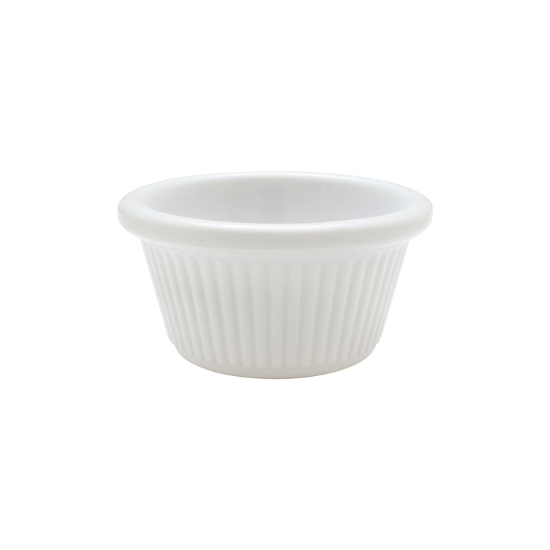 Thunder Group ML509W1R 2 Oz Ramekin White Break Resistant Melamine 2-7/8 Inch