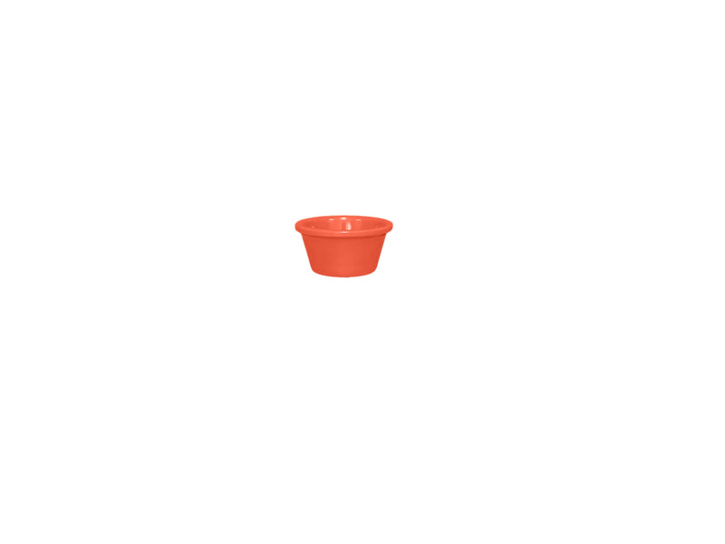 Thunder Group ML536RD1 2-7/8 Inch Diameter Round Ramekin 2-1/2 Oz Melamine Orange