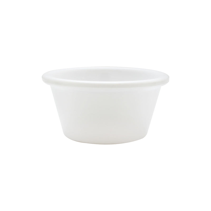 Thunder Group ML536W1R 2-1/2 Oz Ramekin Break-Resistant Melamine White