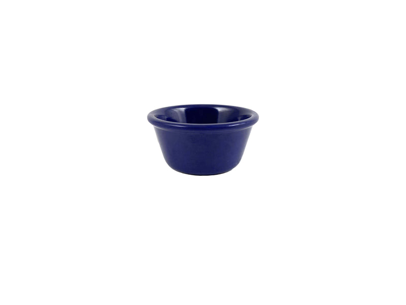Thunder Group ML537CB1 3 oz Ramekin Cobalt Blue Break-Resistant Melamine