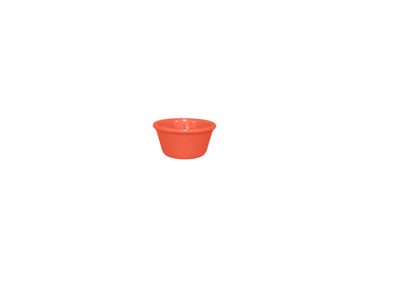 Thunder Group ML538RD1 4 Oz Ramekin Round Smooth Break-Resistant Orange Melamine