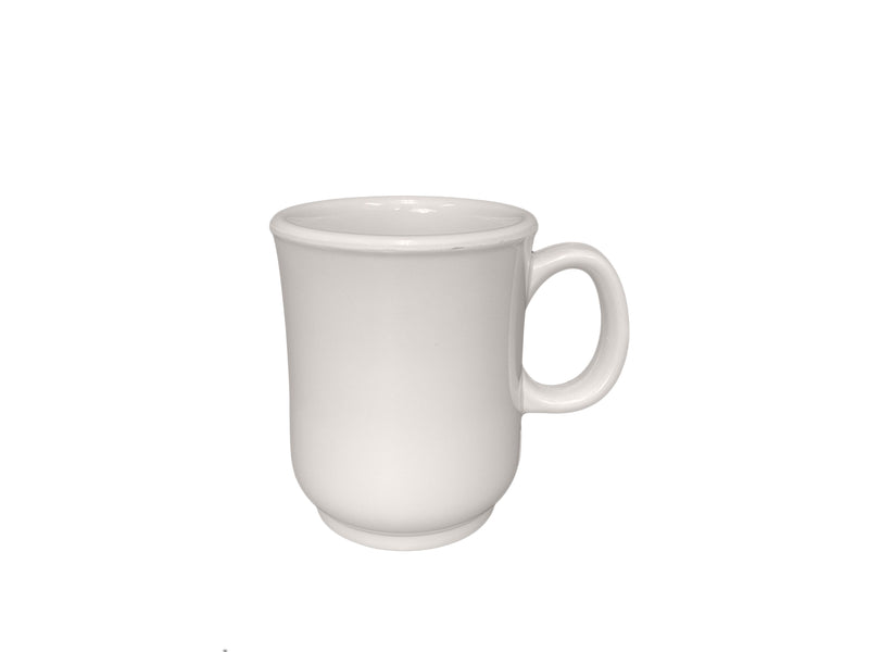 Thunder Group ML901I 8 Oz Bulbous Mug Break Resistant Dishwasher Safe Ivory