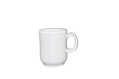 Thunder Group ML901W 8 oz Break-resistant Dishwasher Safe Plastic Mug White