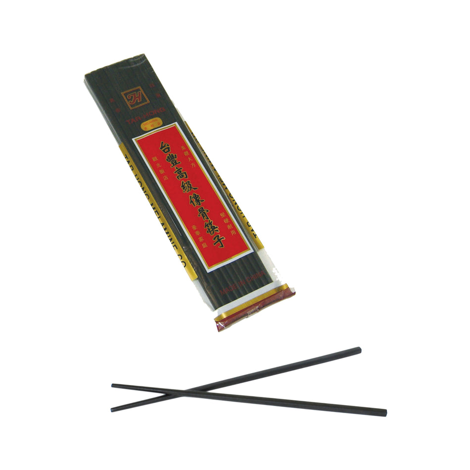 Melamine Chopsticks, Black (1000 Pairs/Case), Melamine, BPA Free, Dishwasher Safe, Break-Resistant, Shatter-Resistant, No Microwave, No Oven, NSF