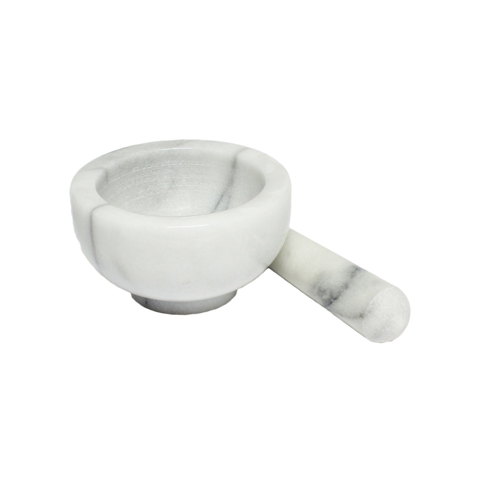 Marble Grinder, 4" Diameter x 2-5/8" Height with footing, Made in Taiwan