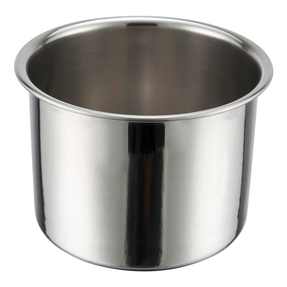 Winco 207-WP 7 Qt Round Chafer Water Pan Stainless Steel with Durable Design