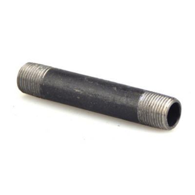 Southland 583-045 Black Steel Pipe Nipple 1/2" x 4 1/2"