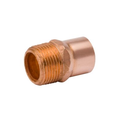 Streamline W 01125R Copper Male Adapter 1/2" x 3/8"